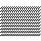 200Pcs/Set Drip Irrigation Barbed Coupling Fitting Connector Garden Watering Parts for 4/7mm Tube