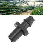 200Pcs/Set Drip Irrigation Barbed Coupling Fitting Connector Garden Watering Parts for 4/7mm Tube