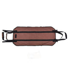 Large Capacity Firewood Storage Bag Basket Oxford Cloth Outdoor Camping Wood Log CarrierBrown