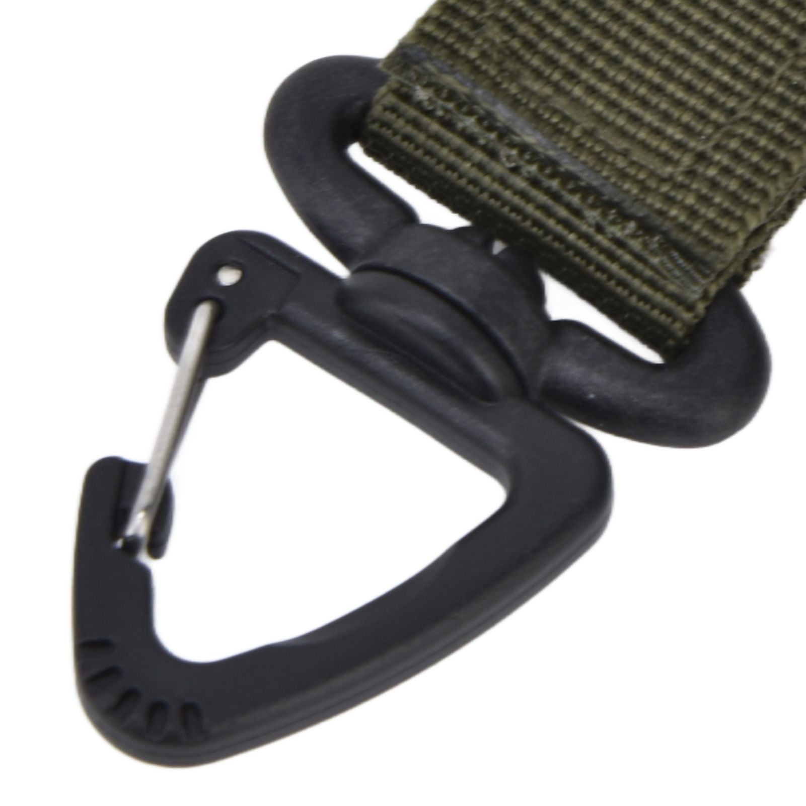 5pcs/set Multi Purpose Glove Hanging Buckle Adjustable Nylon Glove Hook Safety ClipMilitary Green