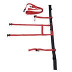 Children Ski Training Safety Ropes Adjustable Outdoor Skiing Harness Safety Shoulder StrapRed