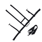 Children Ski Training Safety Ropes Adjustable Outdoor Skiing Harness Safety Shoulder StrapBlack