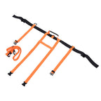 Children Ski Training Safety Ropes Adjustable Outdoor Skiing Harness Safety Shoulder StrapOrange