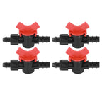 10Pcs Barbed Ball Valve 5/8inch Adjustable Prevent Leakage Drip Irrigation Switch Valve for Irrigation