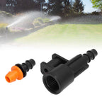 15sets Hose Connector G1/2 Inch Female Thread Rotating Sprinkler Adapter Bracket for 8/12 Distribution Tubing Hose