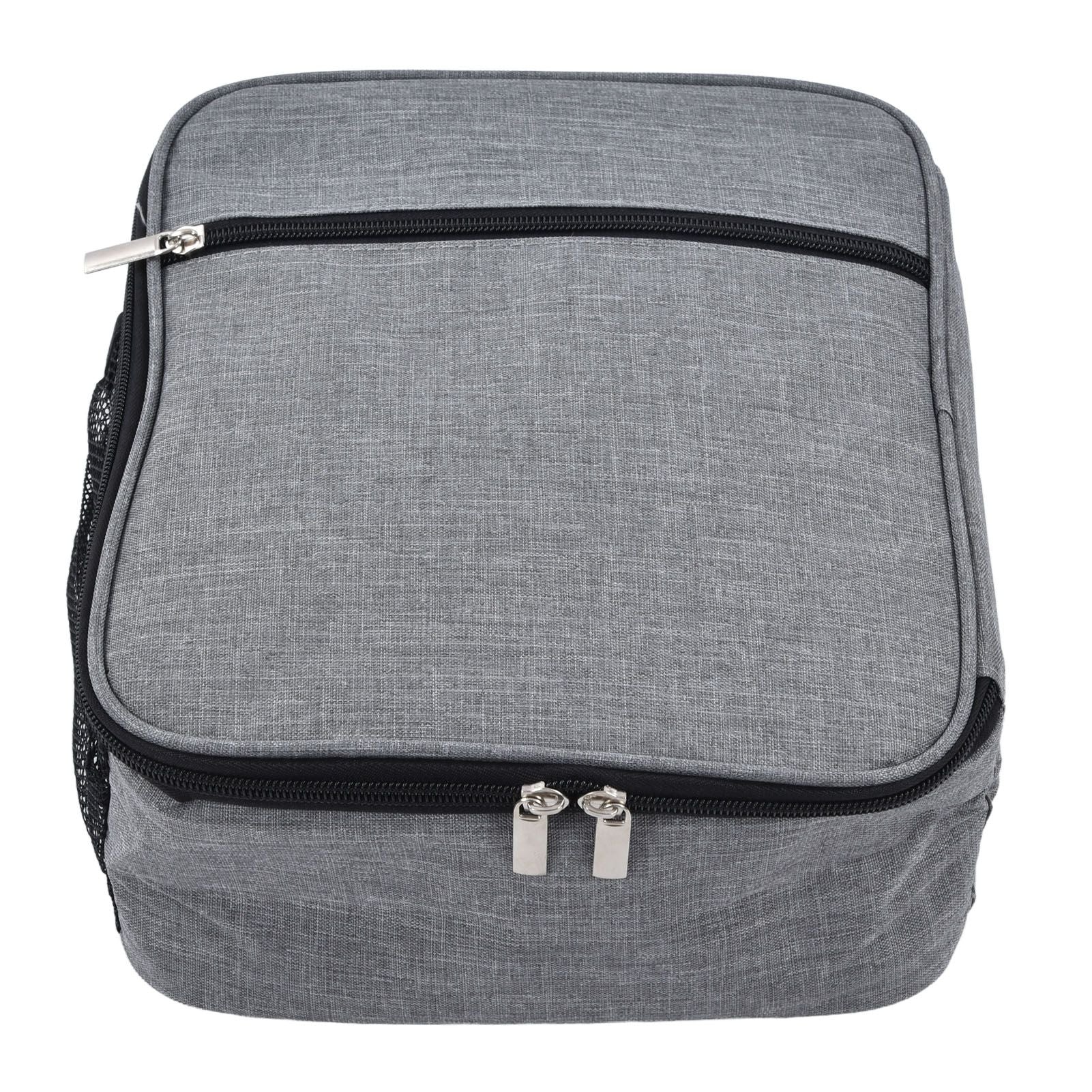 Insulated Lunch Bag Oxford Cloth Camping Lunch Tote Portable Picnic Bag for Outdoor Office