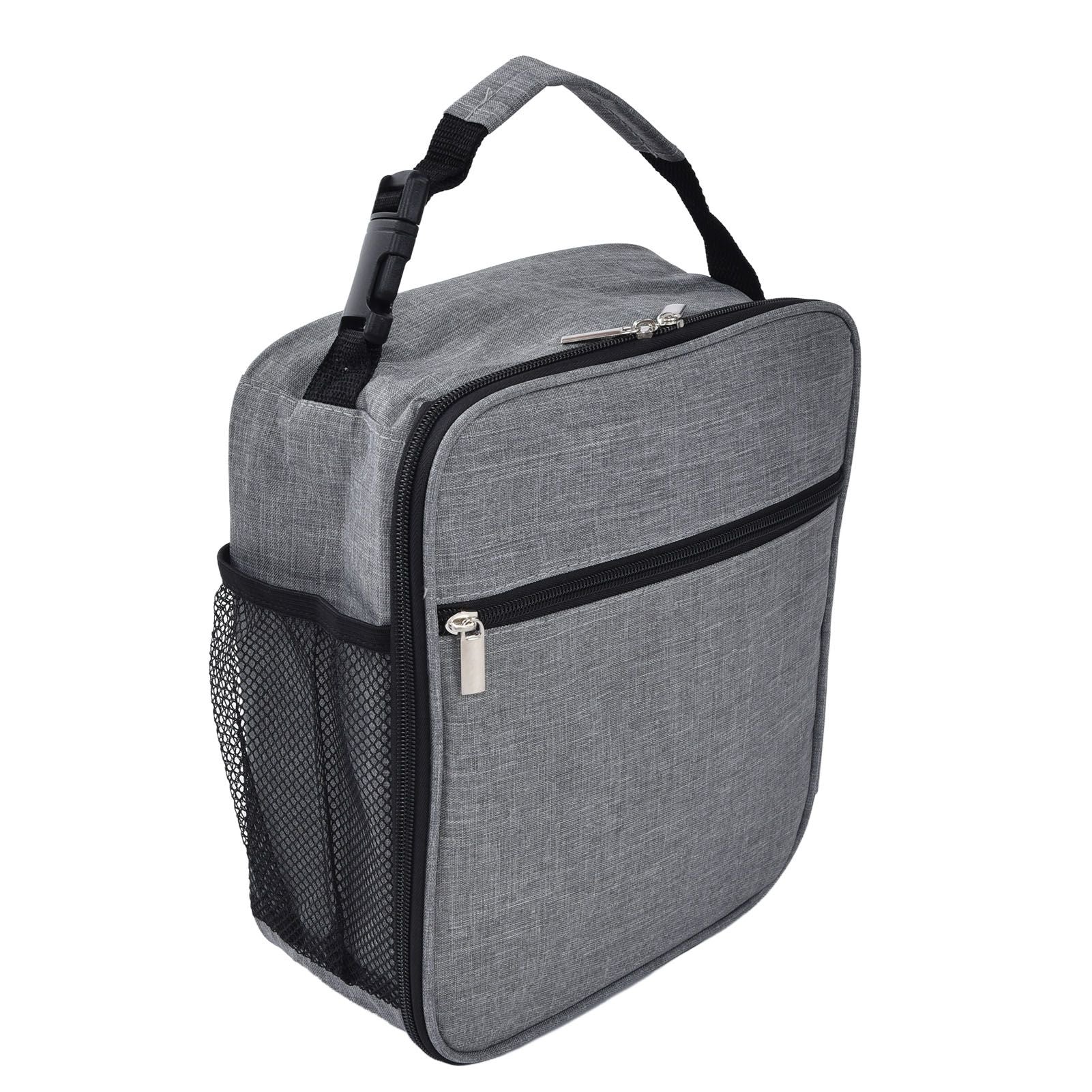Insulated Lunch Bag Oxford Cloth Camping Lunch Tote Portable Picnic Bag for Outdoor Office