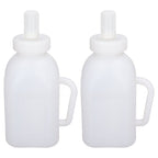 Calf Feeding Bottle 1L Capacity Thick Durable Easy Cleaning Calf Milk Feeder with Detachable Pacifier