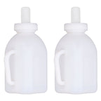 Calf Feeding Bottle 1L Capacity Thick Durable Easy Cleaning Calf Milk Feeder with Detachable Pacifier
