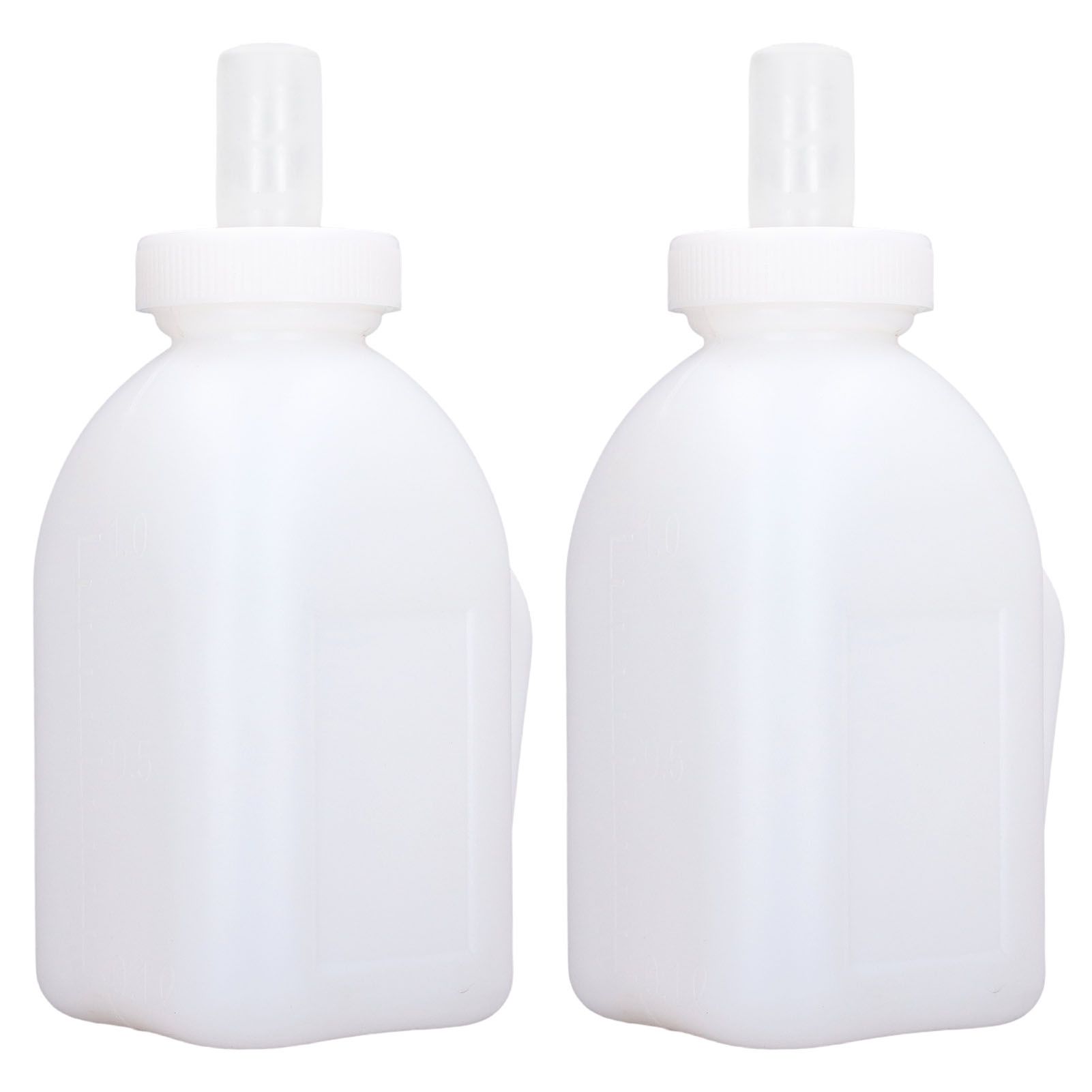 Calf Feeding Bottle 1L Capacity Thick Durable Easy Cleaning Calf Milk Feeder with Detachable Pacifier