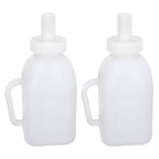 Calf Feeding Bottle 1L Capacity Thick Durable Easy Cleaning Calf Milk Feeder with Detachable Pacifier