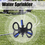Lawn Sprinkler 360° Automatic Rotation Trifurcate Type with Quick Coupling for Garden Watering Irrigation System