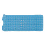 Bath Mat Mat PVC Anti Slip Mat for Bathroom Kitchen Hotel Toilet Shower Room 100x40cmBlue