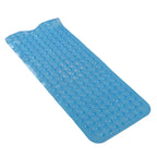 Bath Mat Mat PVC Anti Slip Mat for Bathroom Kitchen Hotel Toilet Shower Room 100x40cmBlue