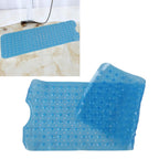 Bath Mat Mat PVC Anti Slip Mat for Bathroom Kitchen Hotel Toilet Shower Room 100x40cmBlue