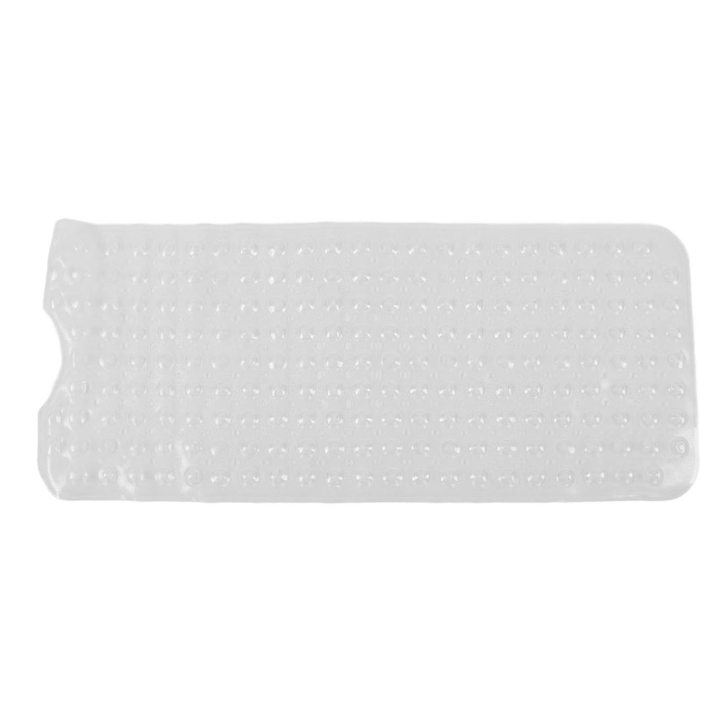 Bath Mat Mat PVC Anti Slip Mat for Bathroom Kitchen Hotel Toilet Shower Room 100x40cmTransparent
