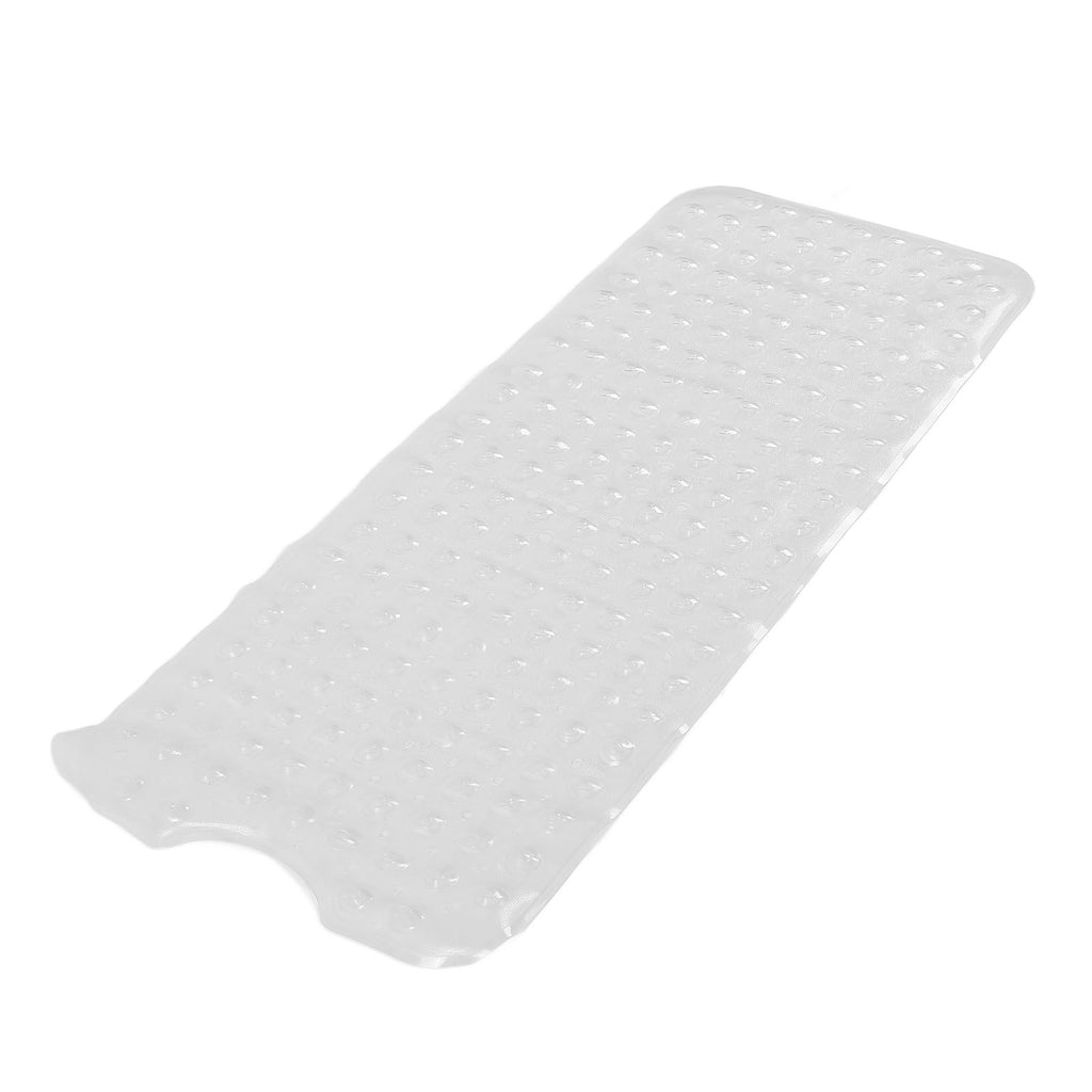 Bath Mat Mat PVC Anti Slip Mat for Bathroom Kitchen Hotel Toilet Shower Room 100x40cmTransparent