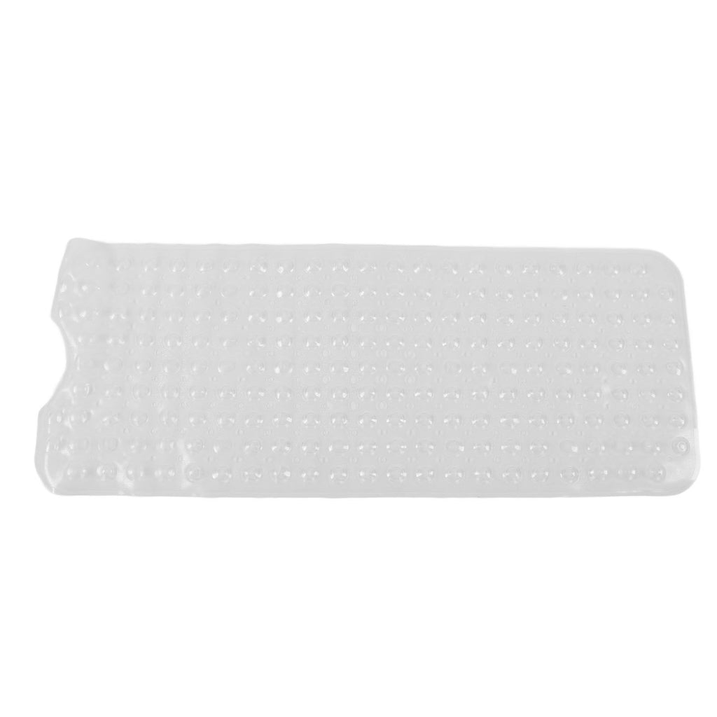 Bath Mat Mat PVC Anti Slip Mat for Bathroom Kitchen Hotel Toilet Shower Room 100x40cmTransparent