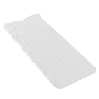Bath Mat Mat PVC Anti Slip Mat for Bathroom Kitchen Hotel Toilet Shower Room 100x40cmTransparent