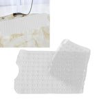 Bath Mat Mat PVC Anti Slip Mat for Bathroom Kitchen Hotel Toilet Shower Room 100x40cmTransparent