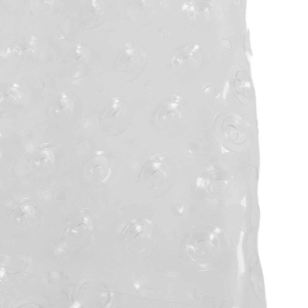 Bath Mat Mat PVC Anti Slip Mat for Bathroom Kitchen Hotel Toilet Shower Room 100x40cmTransparent
