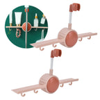 2Pcs Shower Head Holder Angle Adjustable Waterproof Moistureproof Shower Rack Hanging