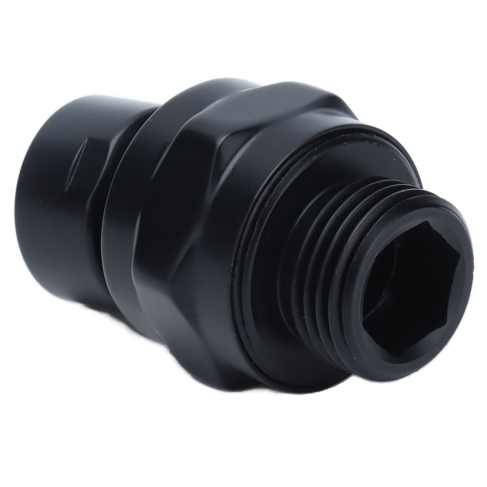 G1/2 Top Shower Adapter Adjustable Copper Shower Head Holder Home Bathroom Accessory Black