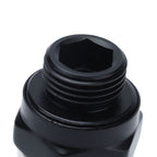G1/2 Top Shower Adapter Adjustable Copper Shower Head Holder Home Bathroom Accessory Black