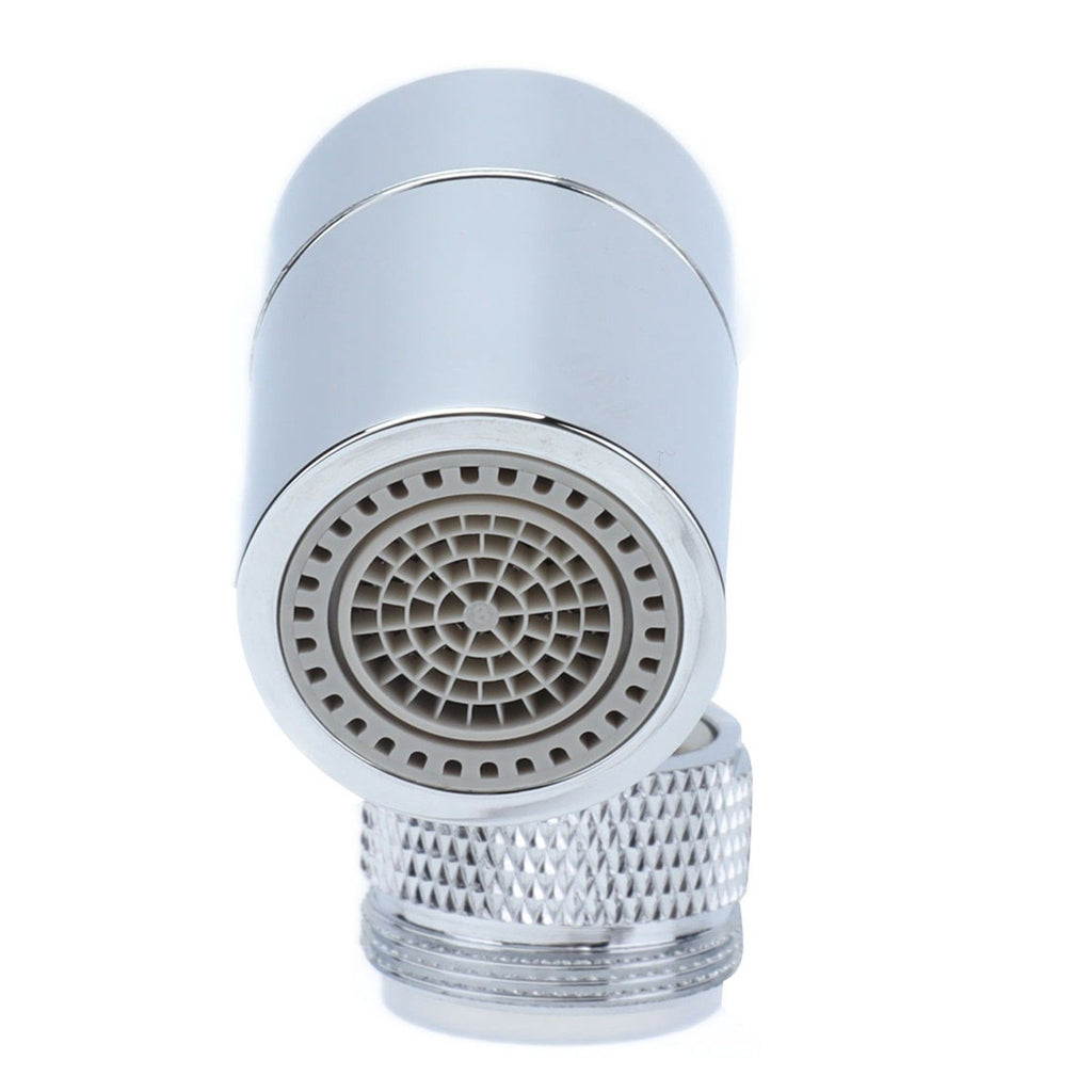 720° Rotatable Sink Faucet Aerator Sprayer Head with 2 Water Outlet Modes 4 Layers Net FilterM24 Male Thread