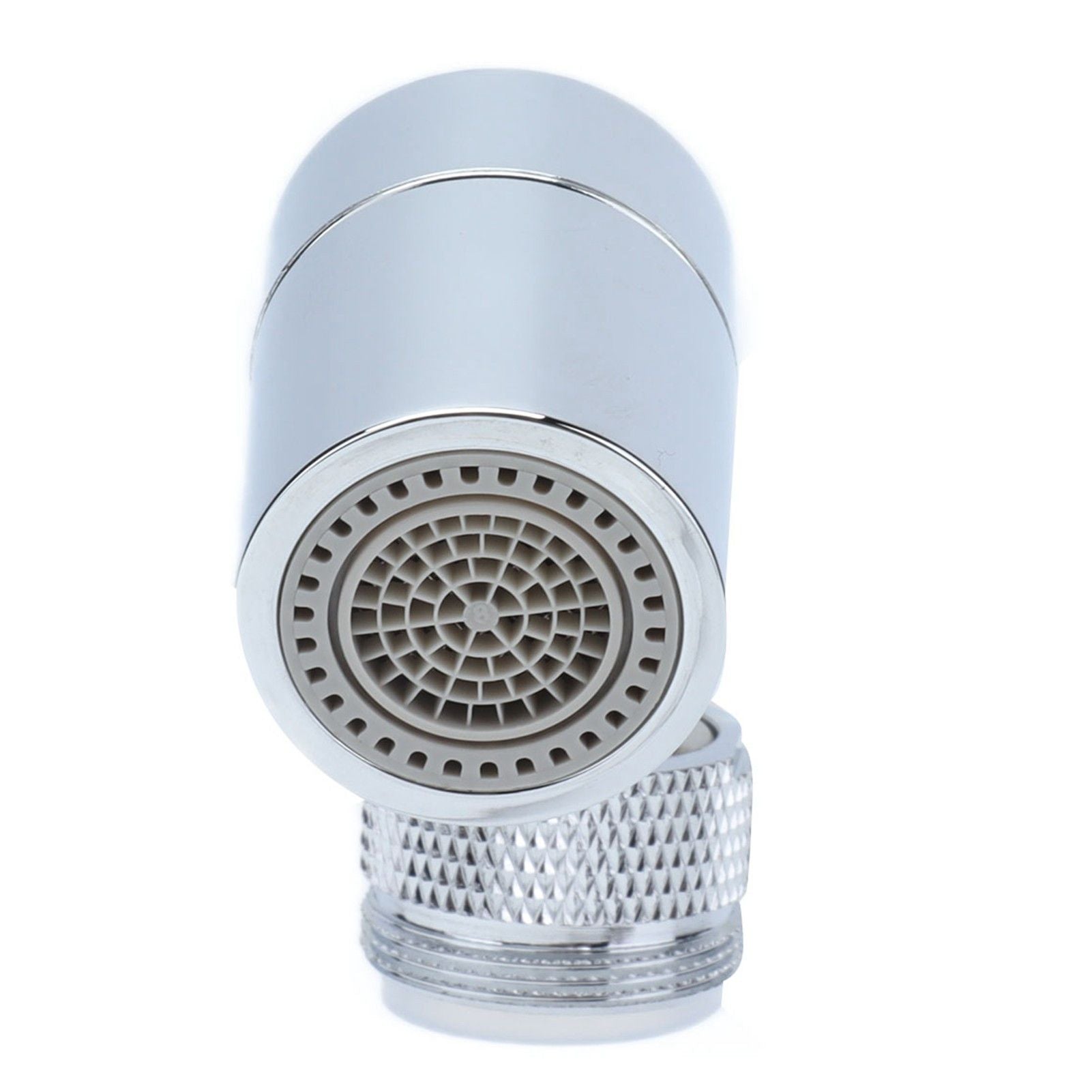 720° Rotatable Sink Faucet Aerator Sprayer Head with 2 Water Outlet Modes 4 Layers Net FilterM24 Male Thread