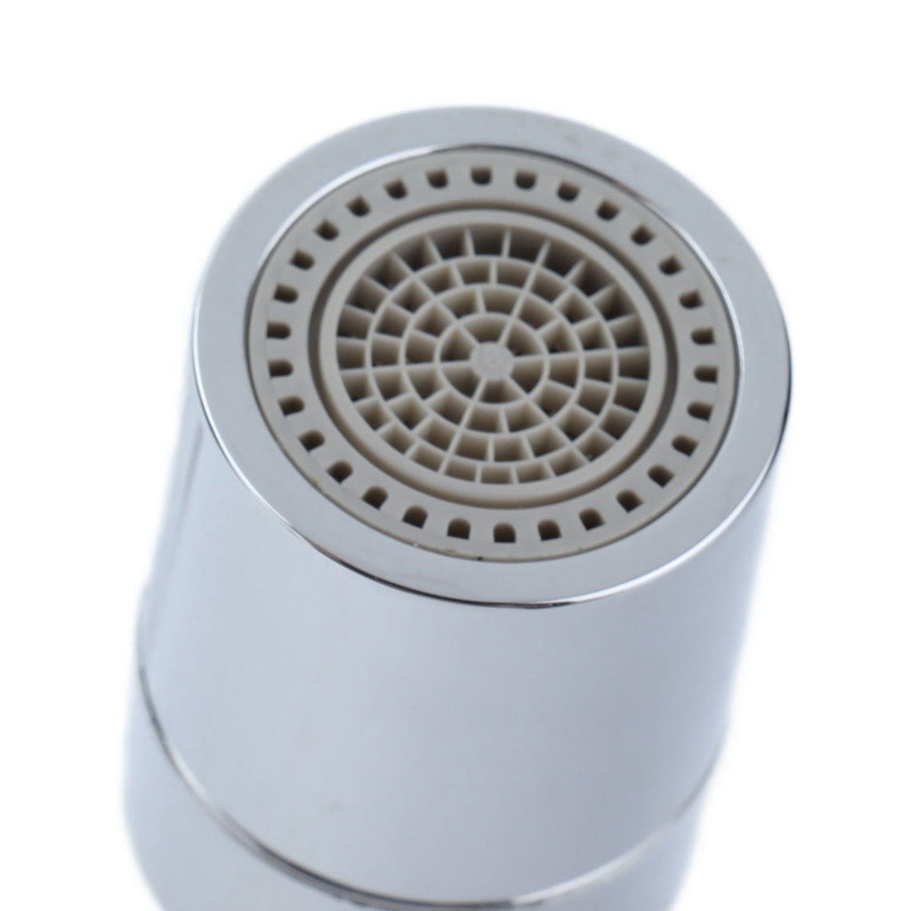 720° Rotatable Sink Faucet Aerator Sprayer Head with 2 Water Outlet Modes 4 Layers Net FilterM24 Male Thread