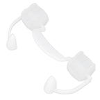 Vampire Fangs Retractable False Tooth with Tooth Repair Beads Halloween Costume Cosplay Party Props