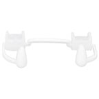 Vampire Fangs Retractable False Tooth with Tooth Repair Beads Halloween Costume Cosplay Party Props