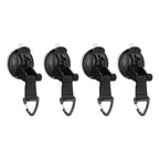 4Pcs Heavy Duty Suction Cup Anchor Tie Down Portable Strong Suction Cup Hook for Camping Travel OutdoorTriangular Buckle