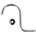 Shower Arm S Shape Gooseneck Stainless Steel Shower Head Extension Arm Bathroom NPT Shower Head Arm for Home233 Electroplate