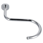 Shower Arm S Shape Gooseneck Stainless Steel Shower Head Extension Arm Bathroom NPT Shower Head Arm for Home233 Electroplate