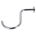 Shower Arm S Shape Gooseneck Stainless Steel Shower Head Extension Arm Bathroom NPT Shower Head Arm for Home233 Electroplate