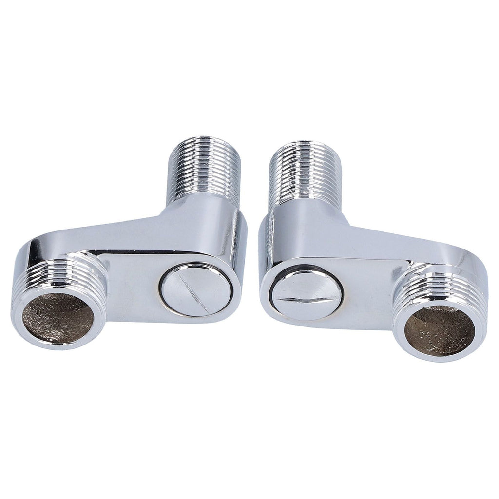 G1/2 to G3/4 Shower Mixer Faucet Swing Arm Adapter Cold Hot Water Pipe Fixed Accessory for Bathroom