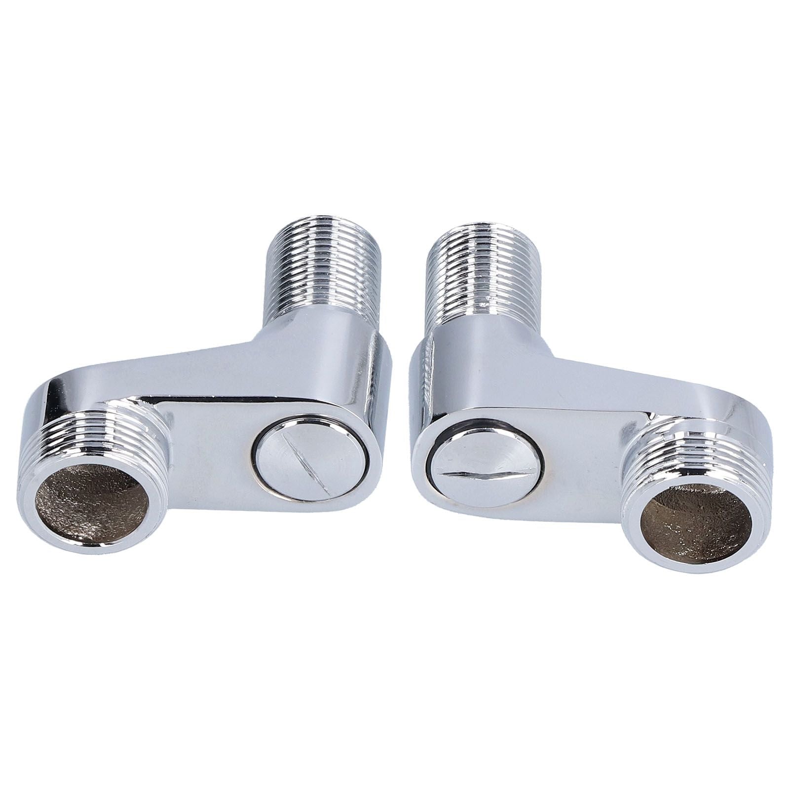 G1/2 to G3/4 Shower Mixer Faucet Swing Arm Adapter Cold Hot Water Pipe Fixed Accessory for Bathroom