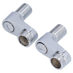 G1/2 to G3/4 Shower Mixer Faucet Swing Arm Adapter Cold Hot Water Pipe Fixed Accessory for Bathroom
