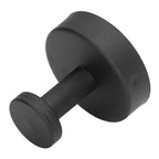 Single Coat Hook 304 Stainless Steel Black Wall Mounted Towel Clothes Hat Hanger for Bathroom Kitchen