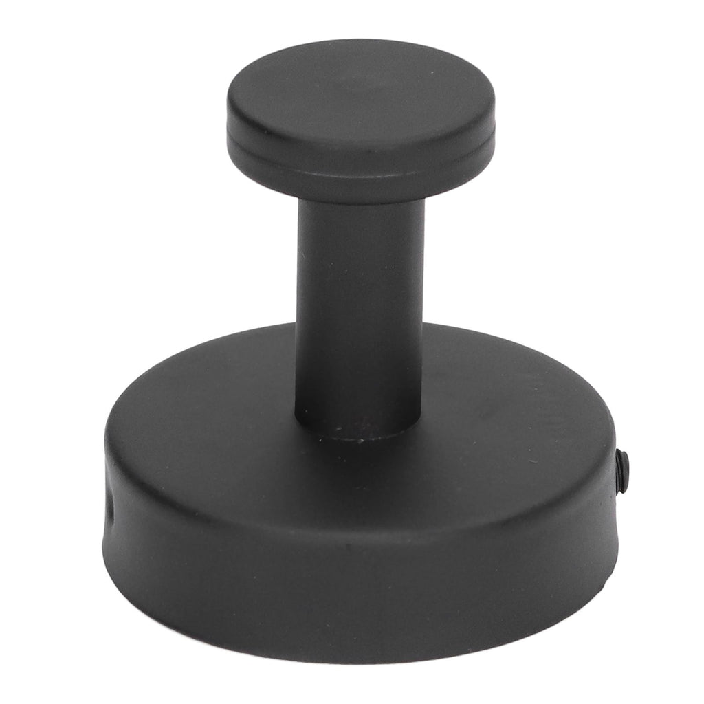 Single Coat Hook 304 Stainless Steel Black Wall Mounted Towel Clothes Hat Hanger for Bathroom Kitchen