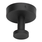 Single Coat Hook 304 Stainless Steel Black Wall Mounted Towel Clothes Hat Hanger for Bathroom Kitchen