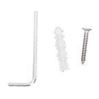 Single Coat Hook 304 Stainless Steel Black Wall Mounted Towel Clothes Hat Hanger for Bathroom Kitchen