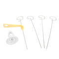 Stainless Steel Potato Cutter Hand Crank Potato Spiral Cutter Kitchen Accessory for Home