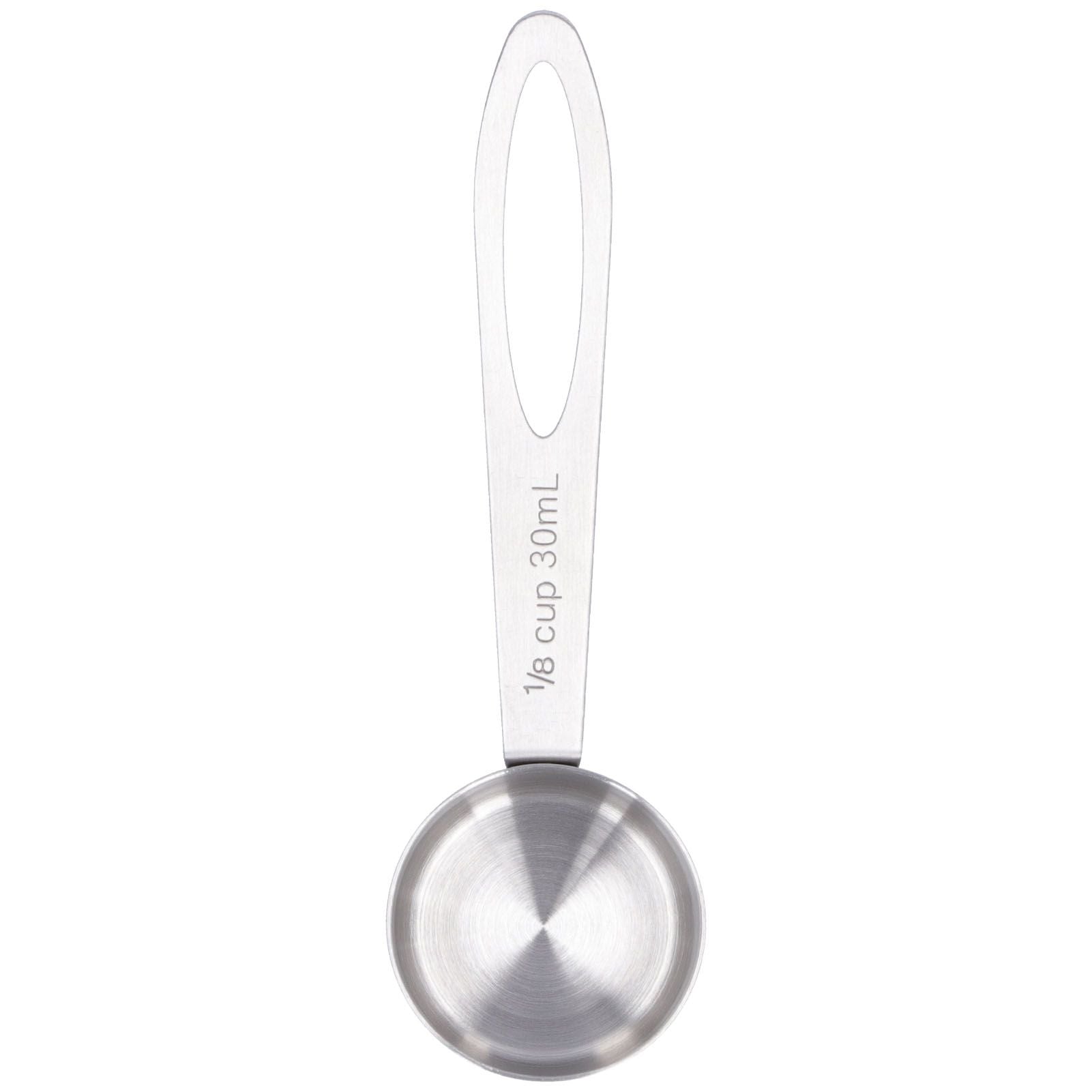 30ml Coffee Spoon Stainless Steel Long Handle Milk Powder Beans Measuring Spoon