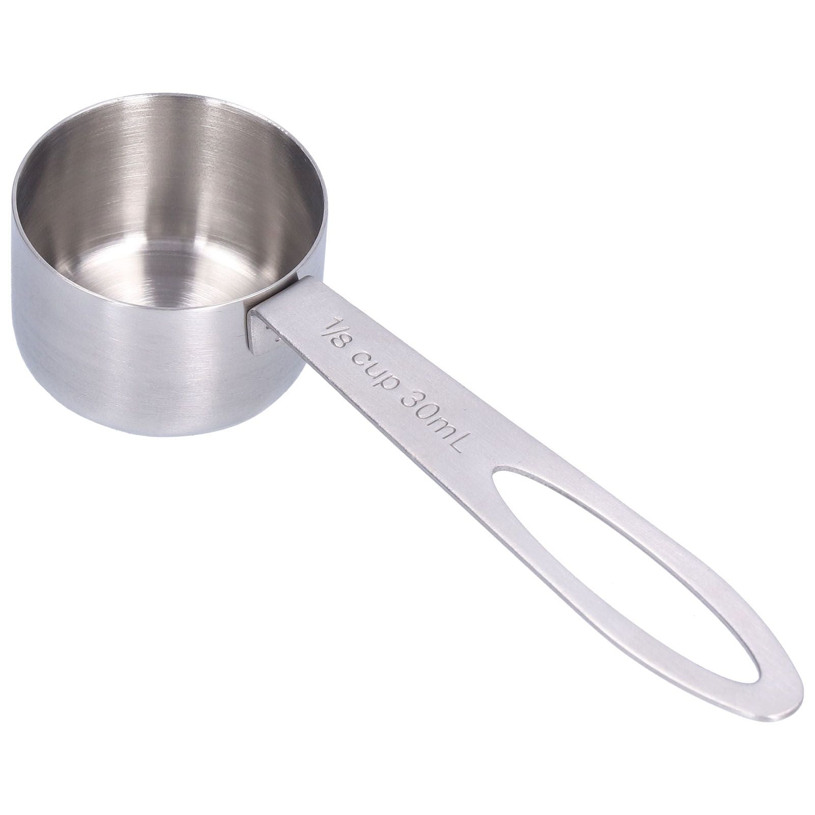 30ml Coffee Spoon Stainless Steel Long Handle Milk Powder Beans Measuring Spoon