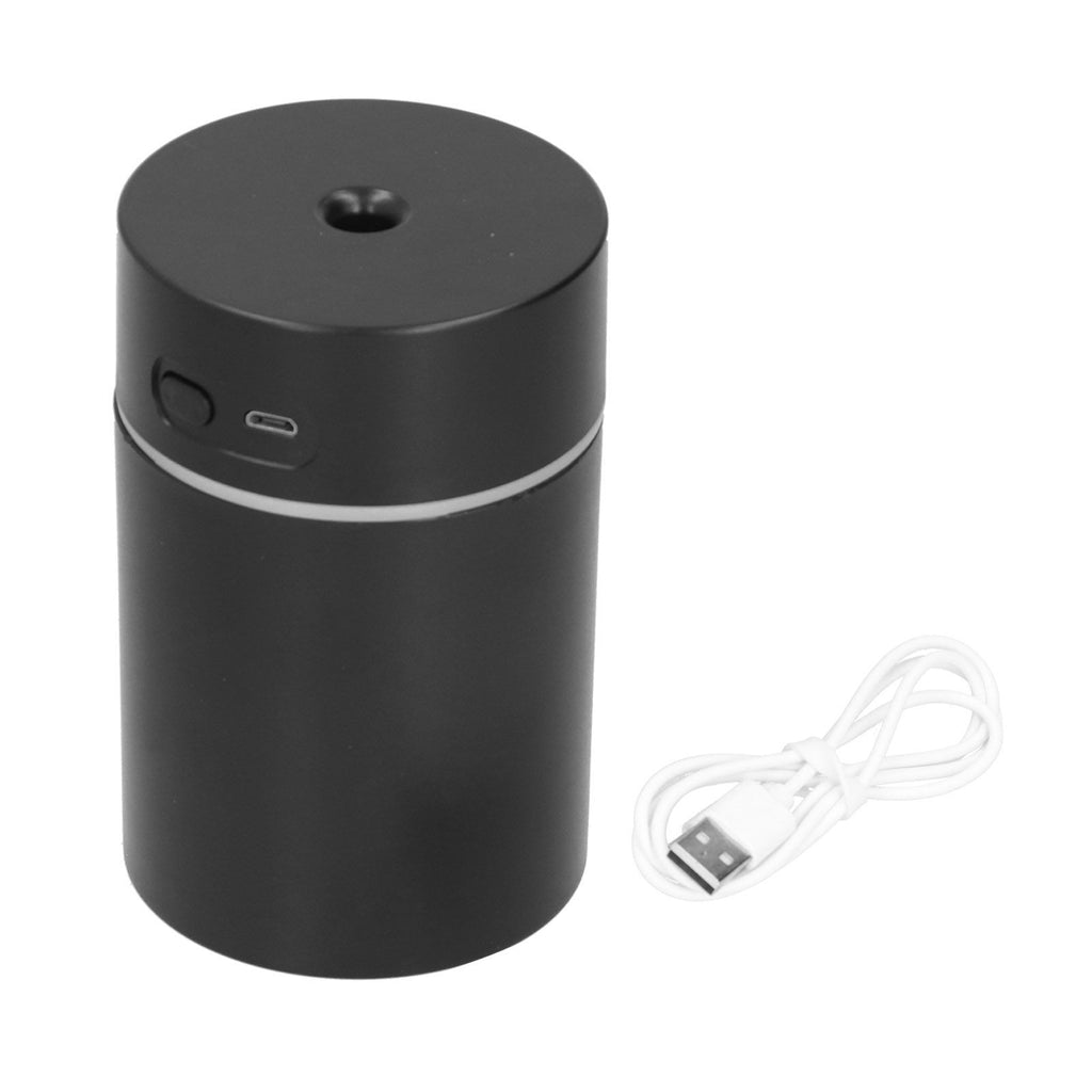 Mini Car Humidifier Mute Portable Spray Moisturizing USB Humidifier for Bedroom Office CarBlack