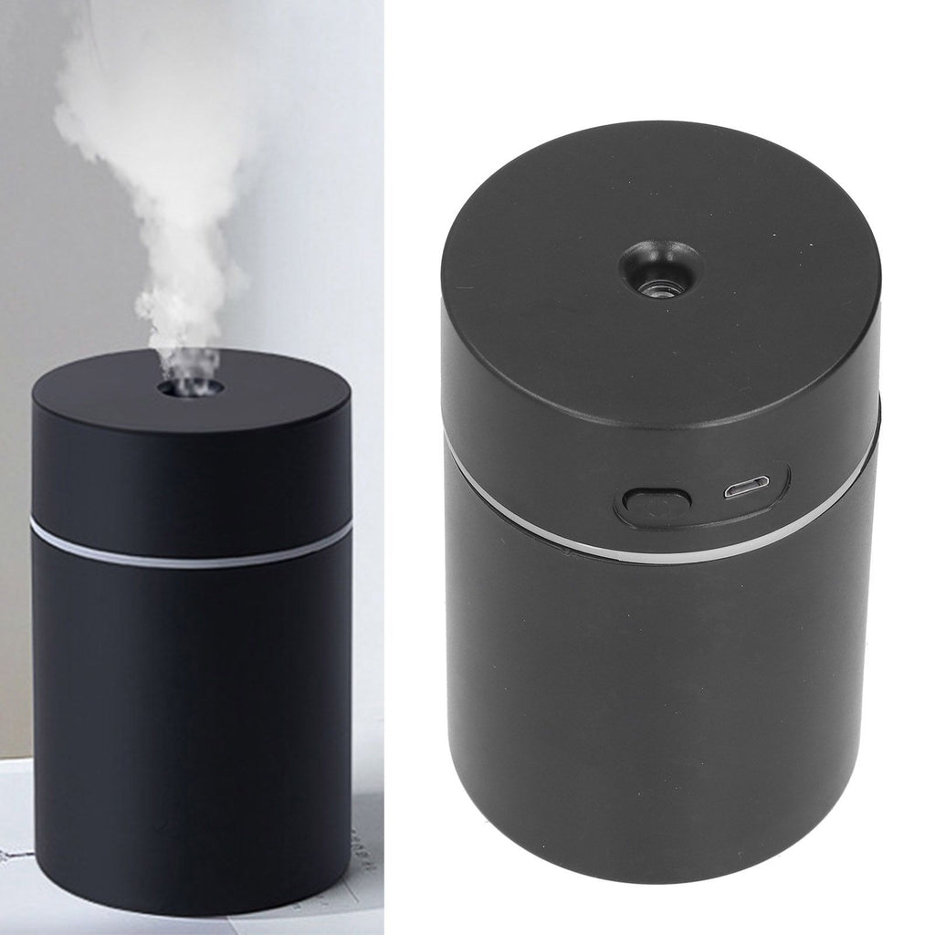 Mini Car Humidifier Mute Portable Spray Moisturizing USB Humidifier for Bedroom Office CarBlack