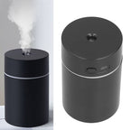 Mini Car Humidifier Mute Portable Spray Moisturizing USB Humidifier for Bedroom Office CarBlack